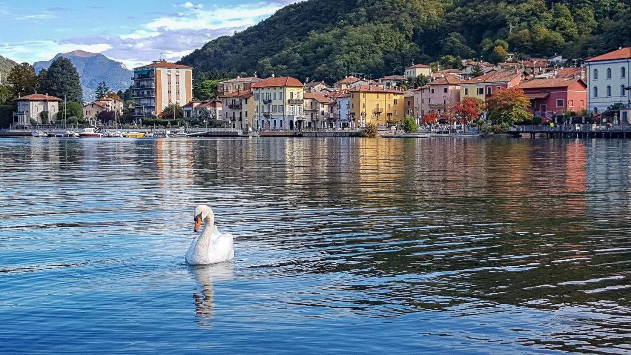 Major Sisters, Appartamento Vista Lago Di Lugano Porto Ceresio Exterior foto